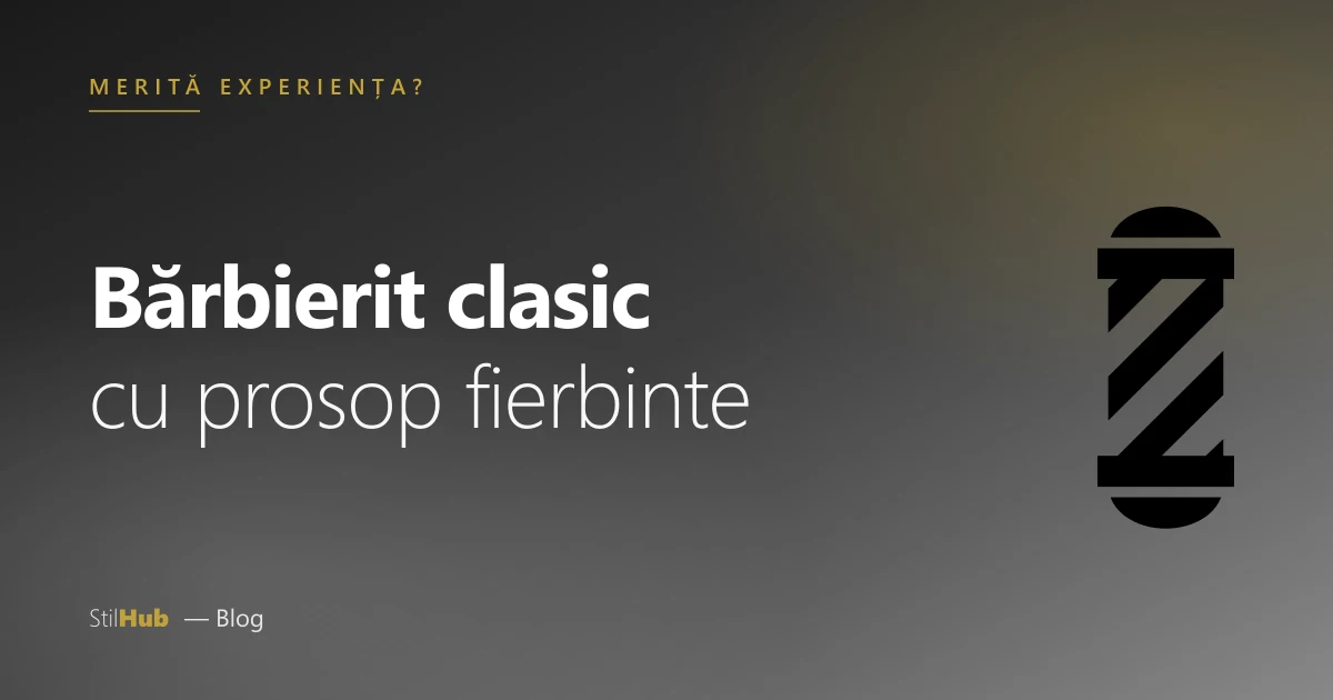 Bărbieritul clasic cu prosop fierbinte: merită experiența?