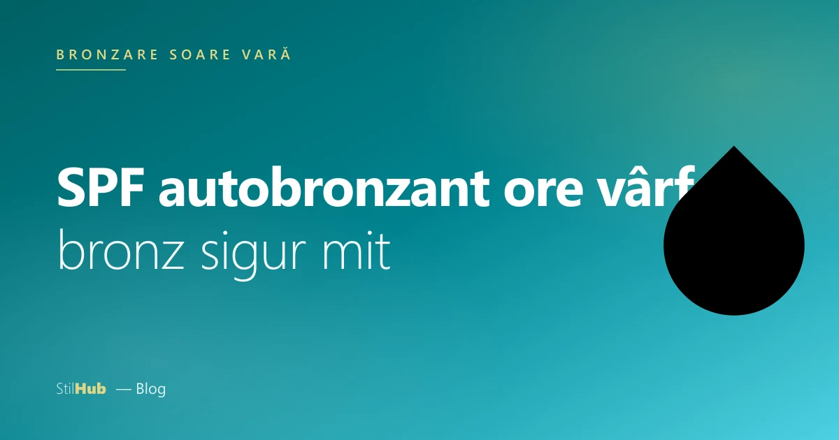 Bronzare sigură