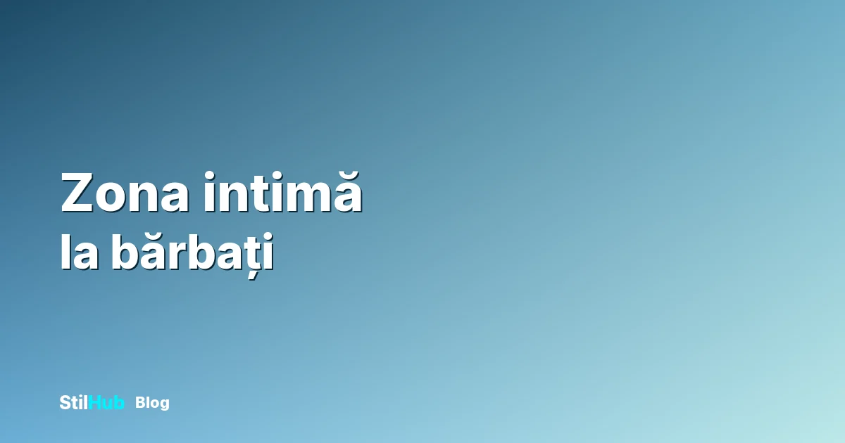 Epilare definitivă în zona intimă la bărbați