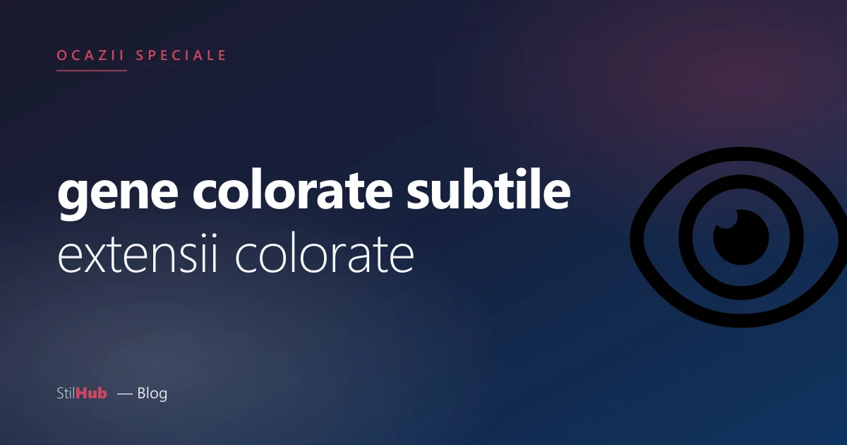 Gene colorate