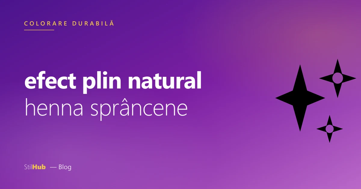 Henna de sprâncene