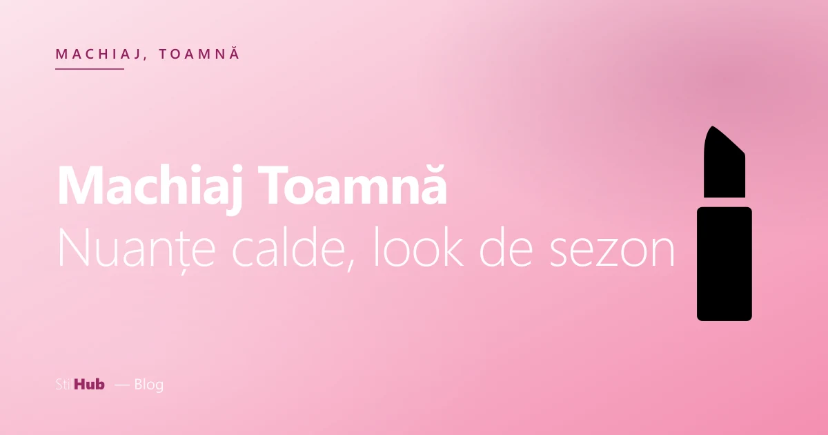 Machiaj toamnă cald