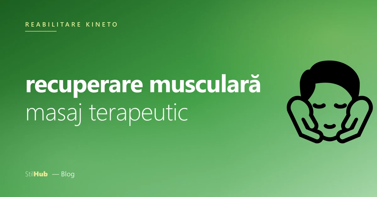Masaj de recuperare