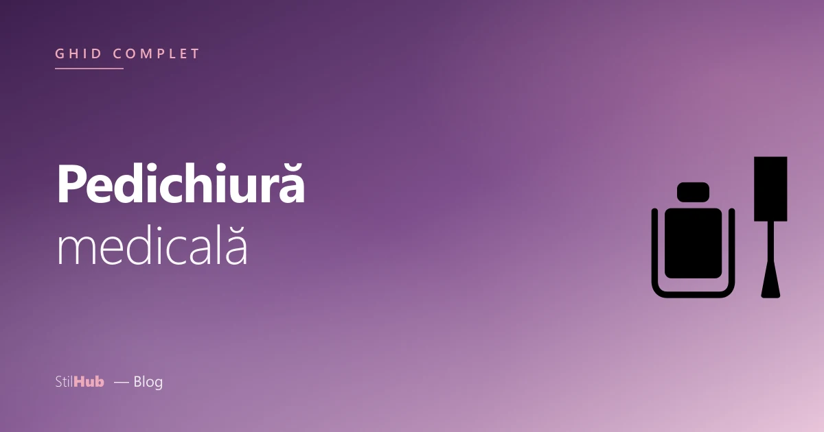 Pedichiură medicală vs cosmetică